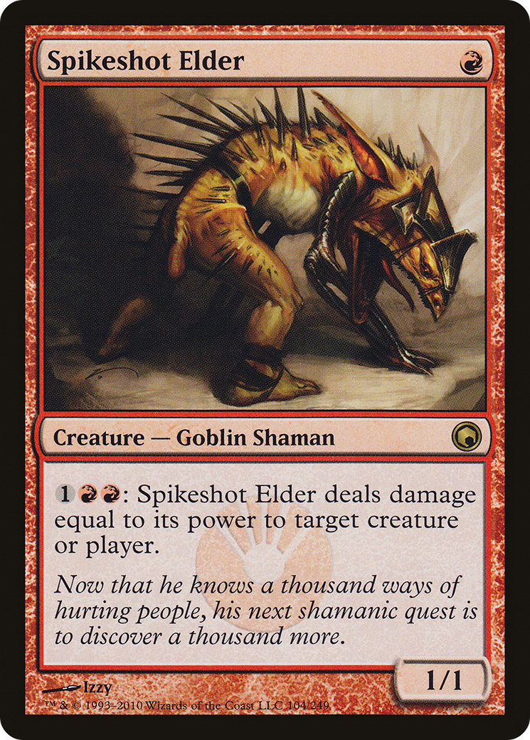 Spikeshot Elder (SOM-104)  Foil