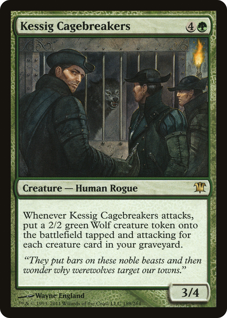 Kessig Cagebreakers (ISD-189)  Foil