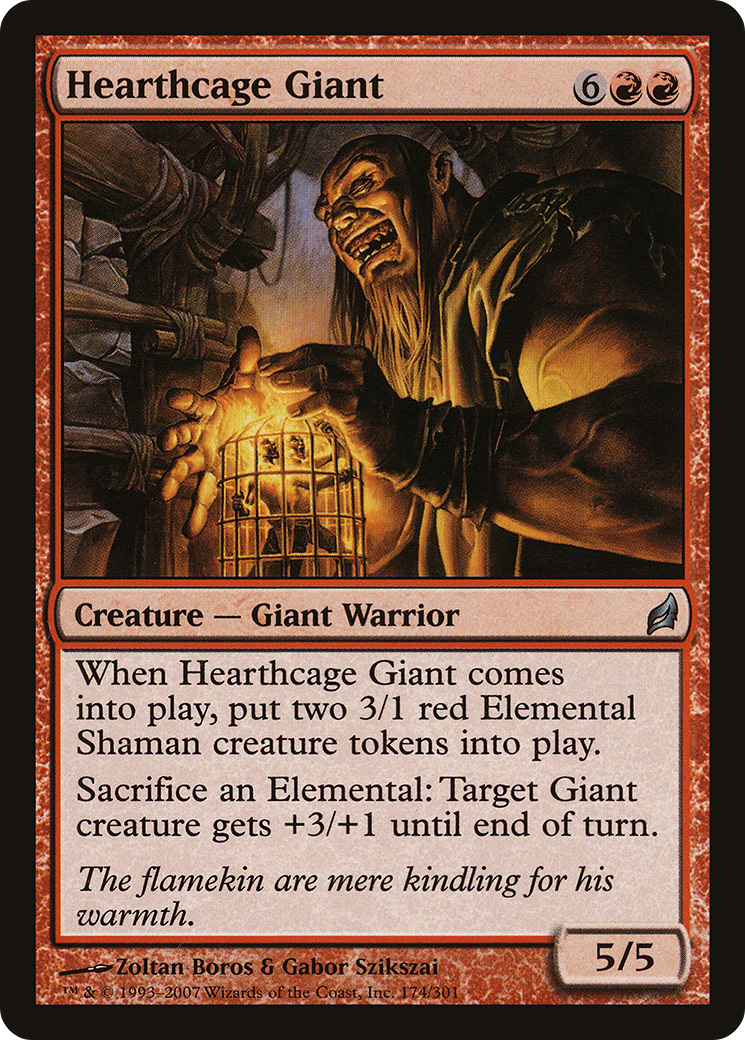 Hearthcage Giant (LRW-174)  Foil