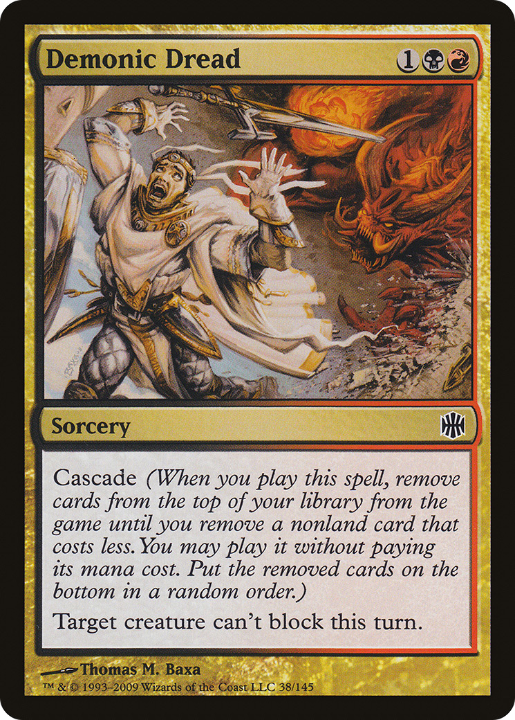 Demonic Dread (ARB-038)  Foil