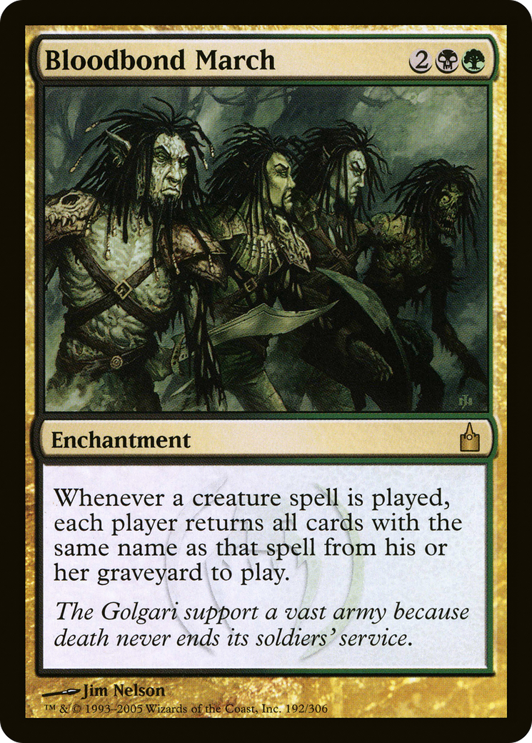 Bloodbond March (RAV-192)