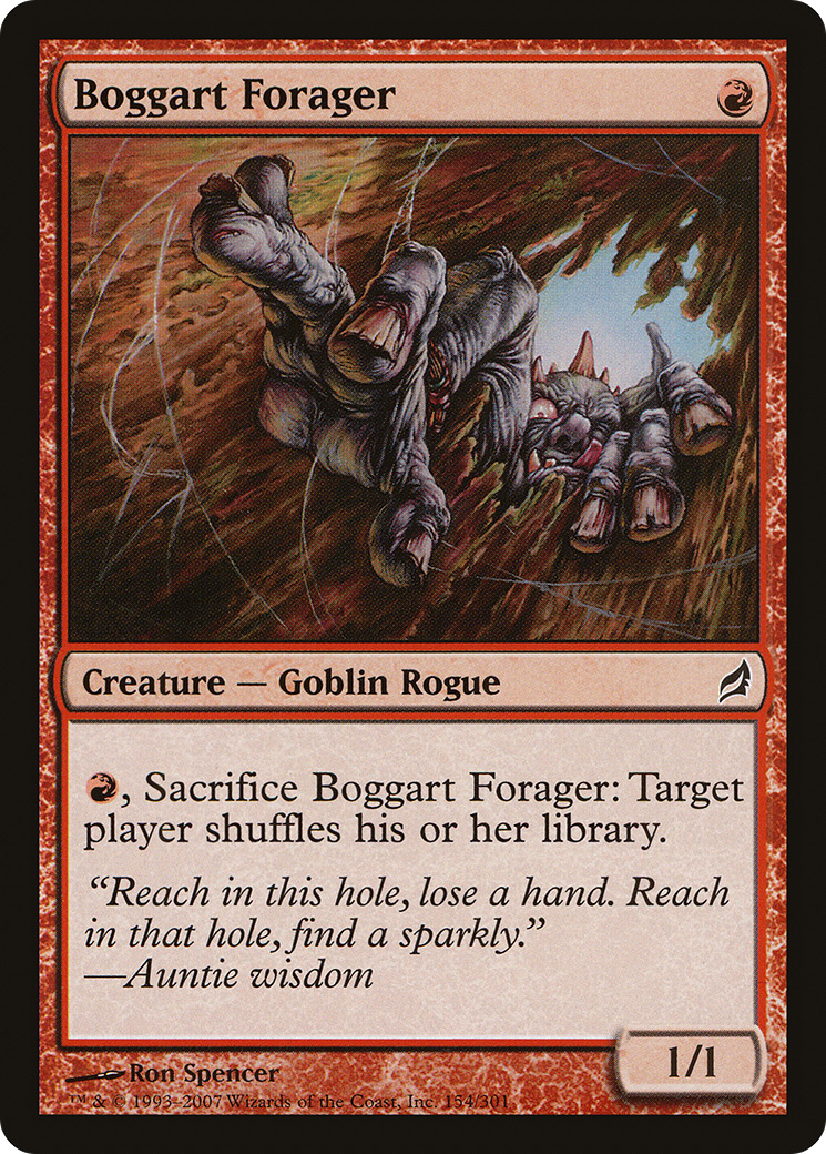 Boggart Forager (LRW-154)  Foil