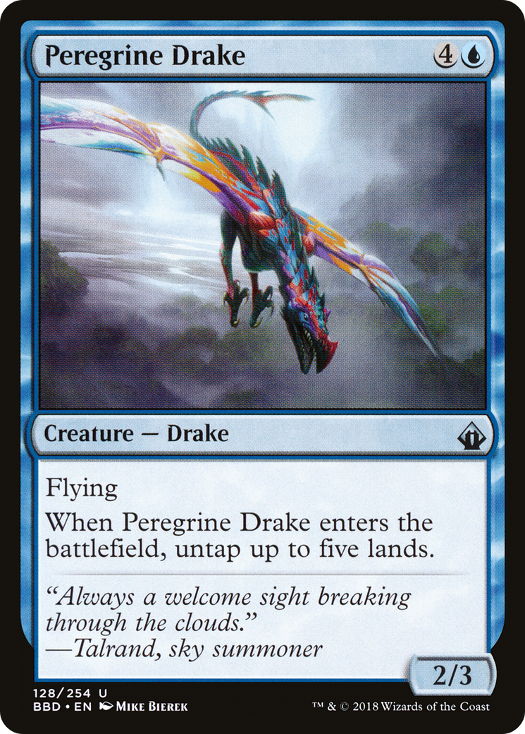Peregrine Drake (BBD-128)  Foil