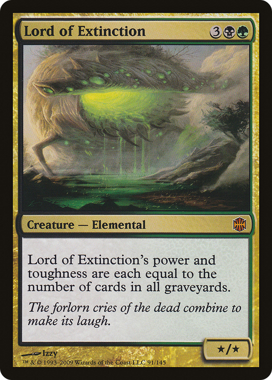 Lord of Extinction (ARB-091)  Foil