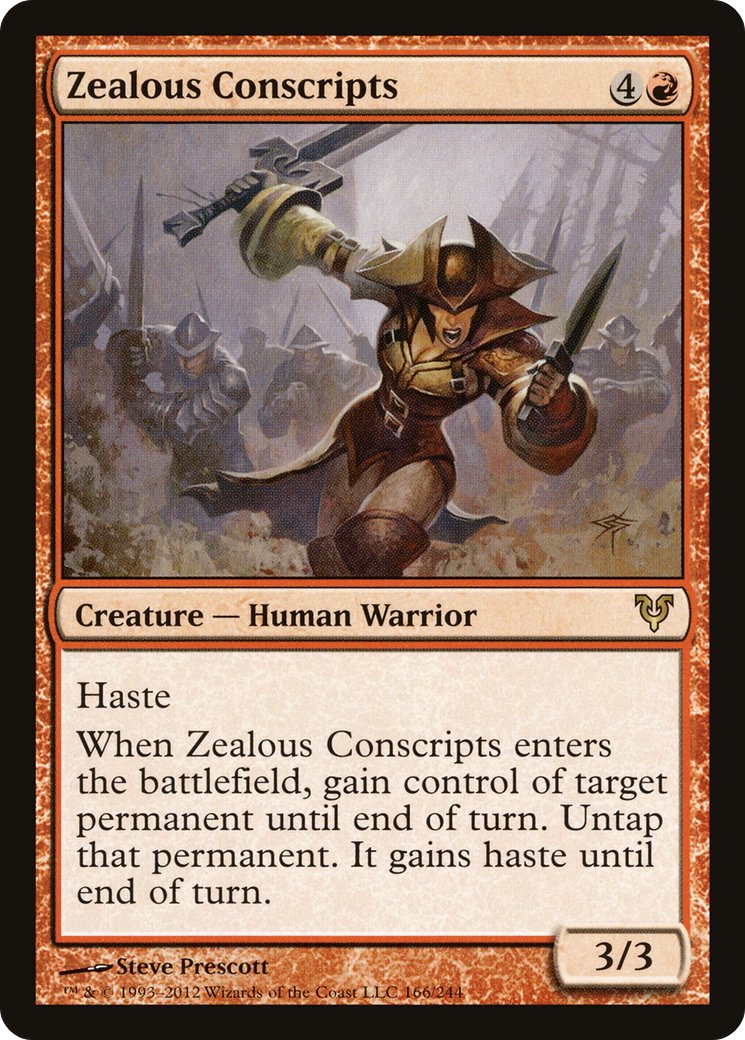 Zealous Conscripts (AVR-166)