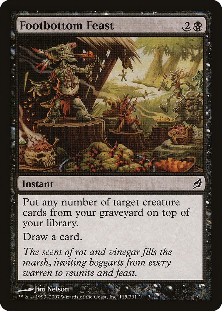 Footbottom Feast (LRW-115)  Foil