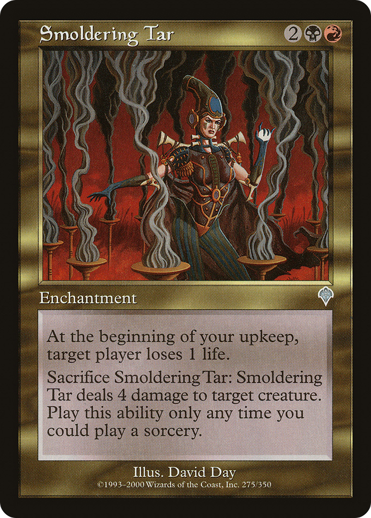 Smoldering Tar (INV-275)
