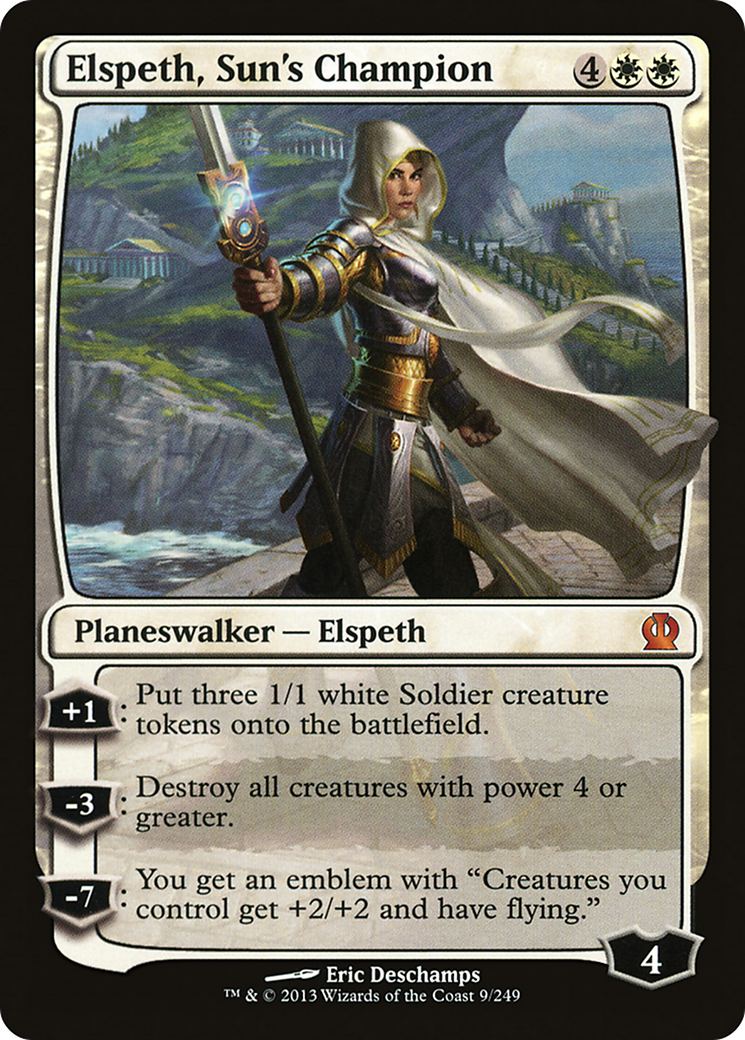 Elspeth, Sun's Champion (THS-009)  Foil