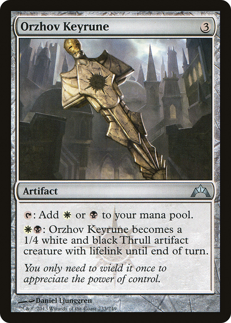 Orzhov Keyrune (GTC-233)