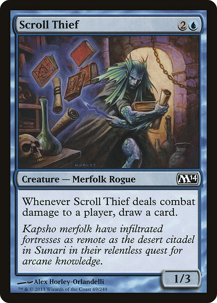 Scroll Thief (M14-069)  Foil