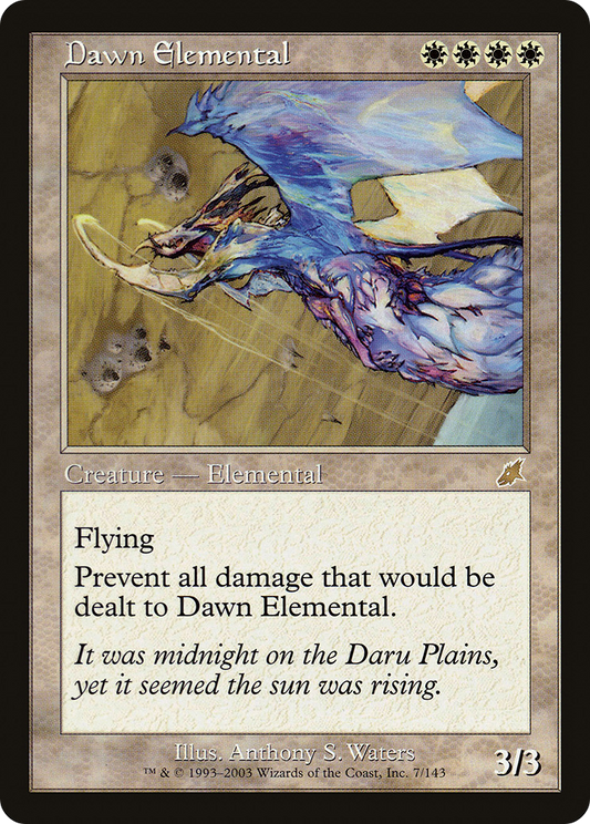 Dawn Elemental (SCG-007)  Foil