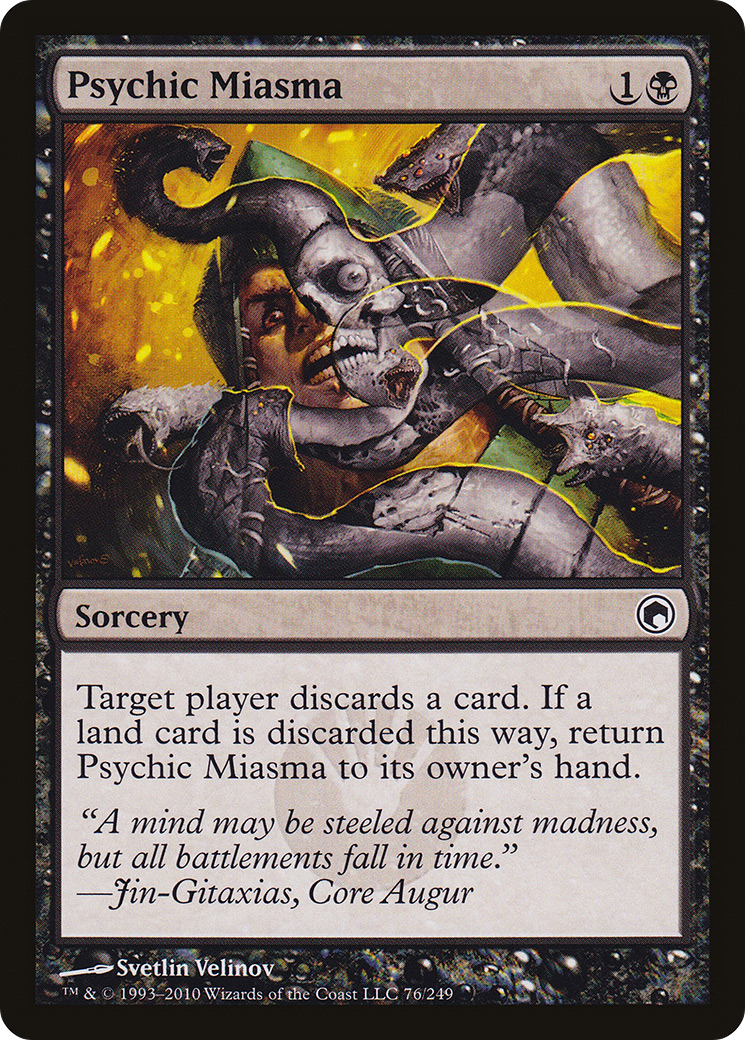 Psychic Miasma (SOM-076)  Foil