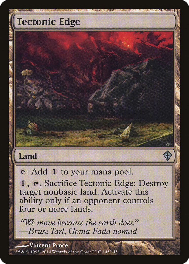 Tectonic Edge (WWK-145)  Foil
