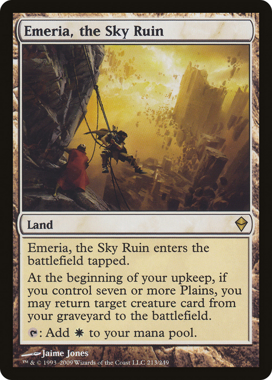 Emeria, the Sky Ruin (ZEN-213)  Foil