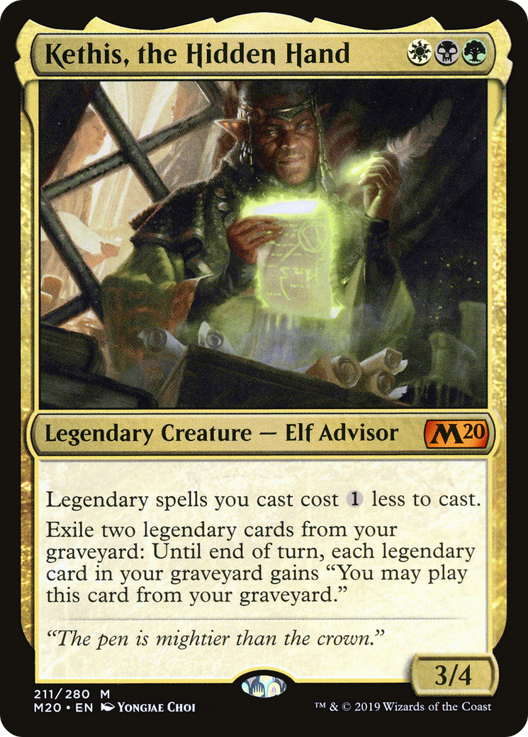 Kethis, the Hidden Hand (M20-211)