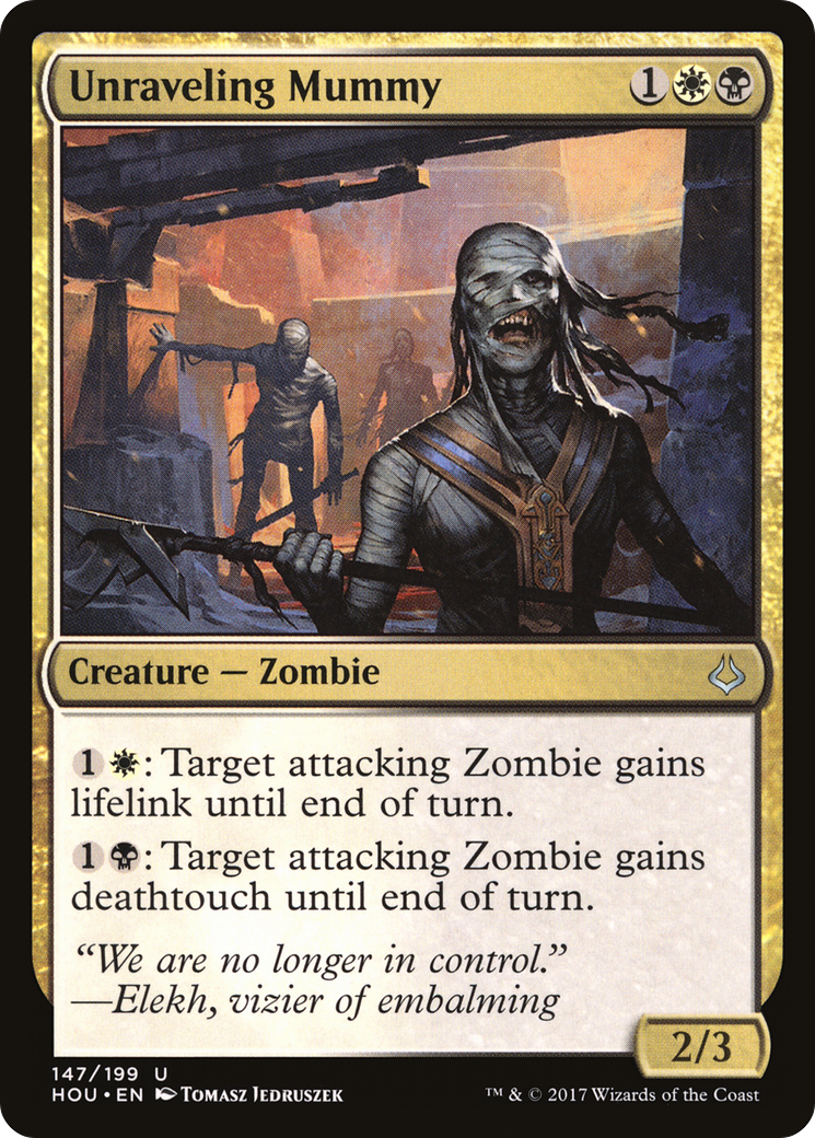 Unraveling Mummy (HOU-147)  Foil