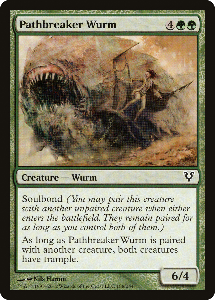Pathbreaker Wurm (AVR-188)  Foil