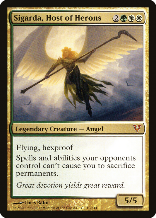 Sigarda, Host of Herons (AVR-210)  Foil