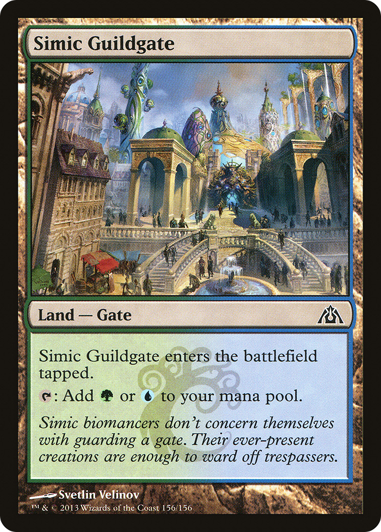 Simic Guildgate (DGM-156)  Foil