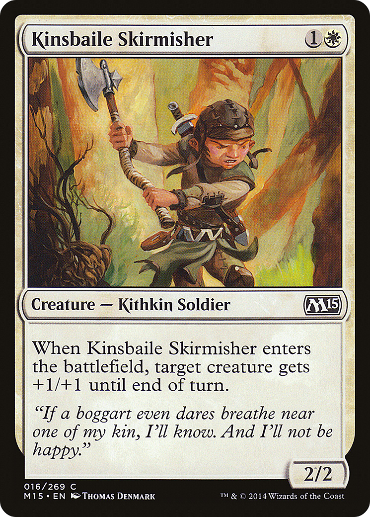 Kinsbaile Skirmisher (M15-016)  Foil