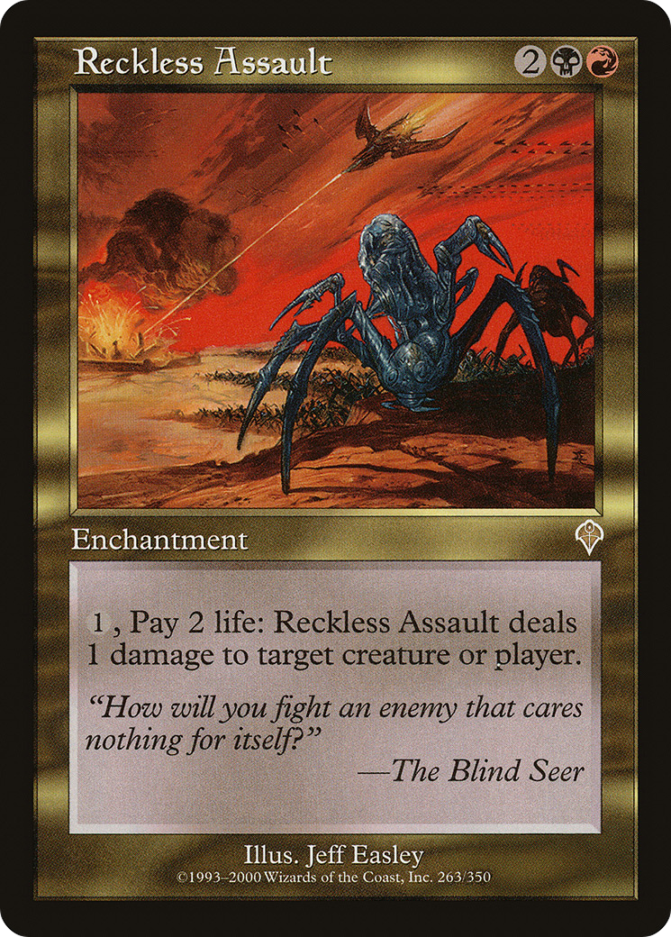 Reckless Assault (INV-263)