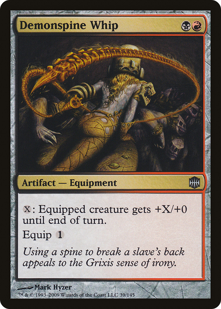 Demonspine Whip (ARB-039)  Foil