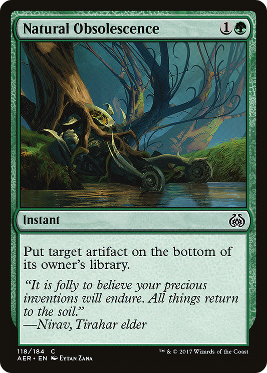 Natural Obsolescence (AER-118)  Foil