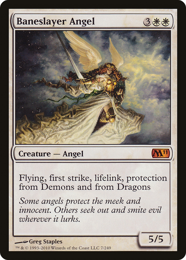 Baneslayer Angel (M11-007)  Foil