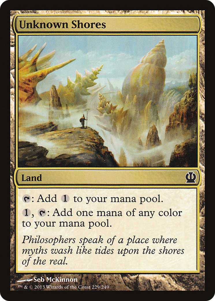 Unknown Shores (THS-229)  Foil