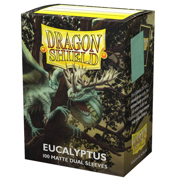 Dragon Shield - 100ct Standard Size - Dual Matte - Eucalyptus