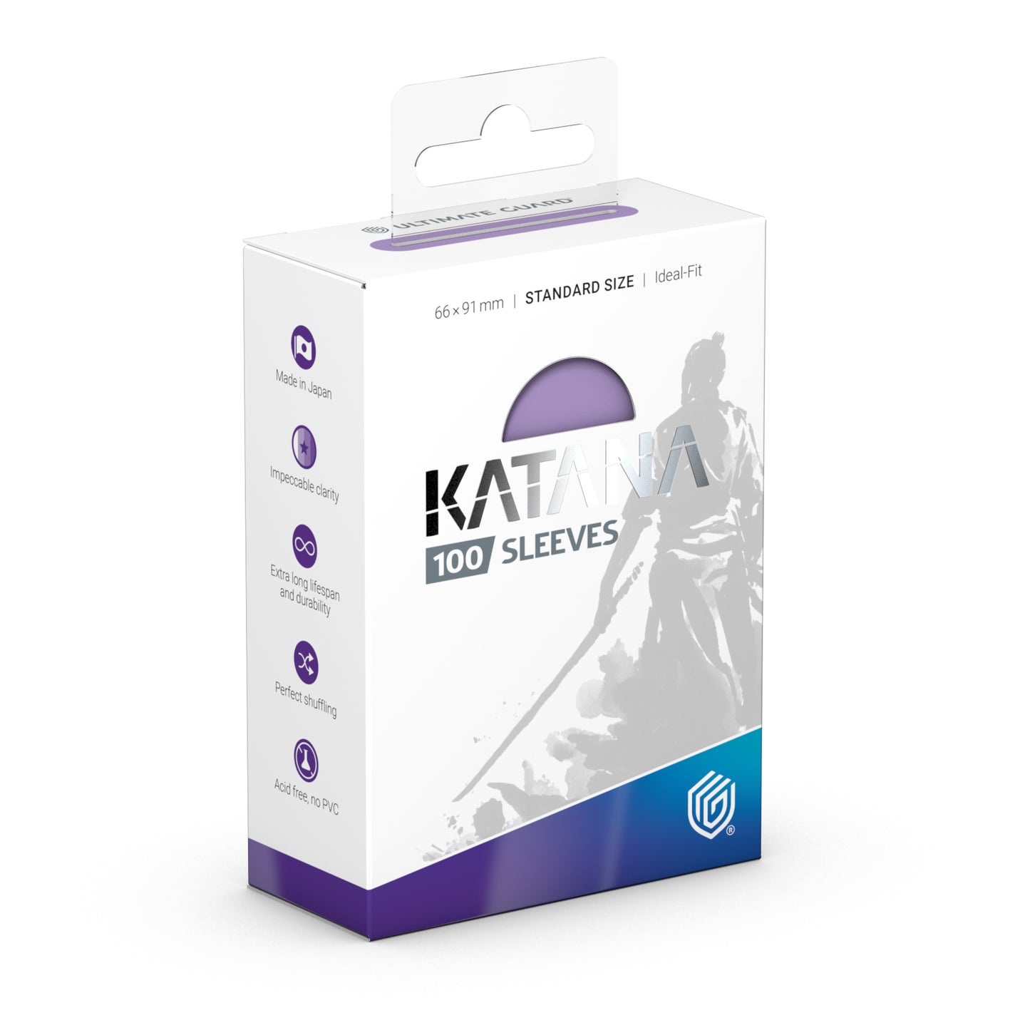 Ultimate Guard - Katana Sleeves - Standard Size - 100CT - Various Colors