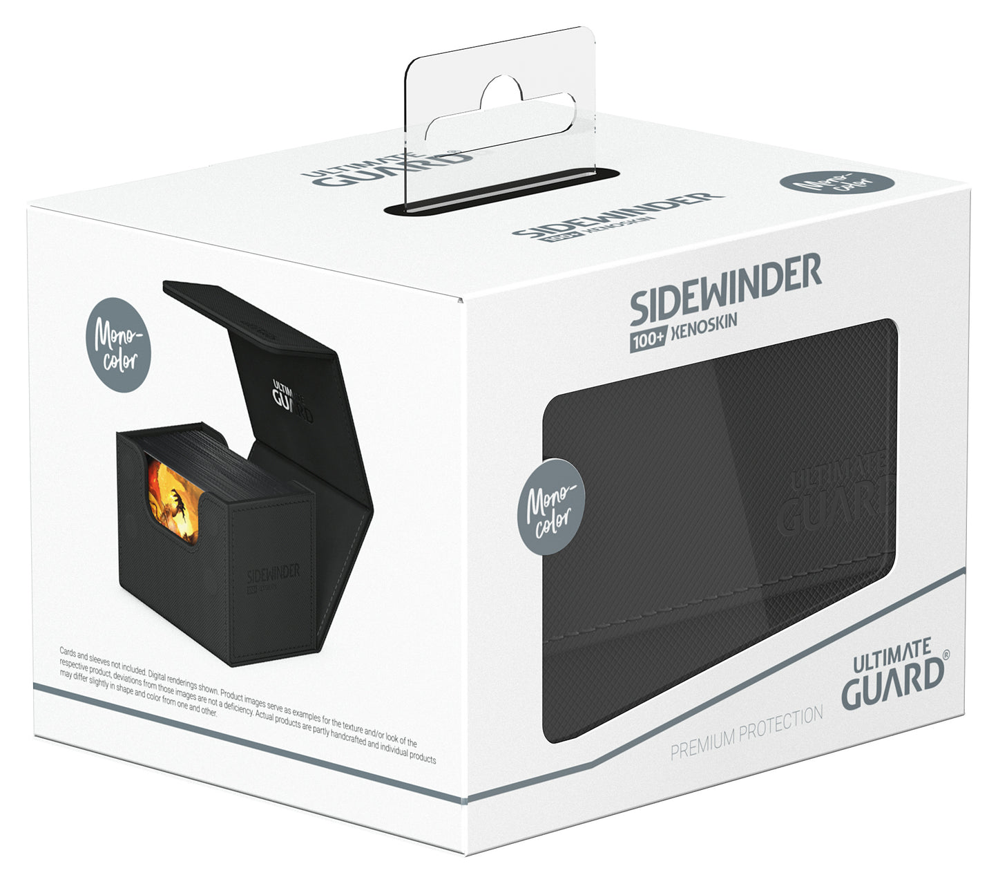Ultimate Guard - Sidewinder 133+ - Monocolour - Black