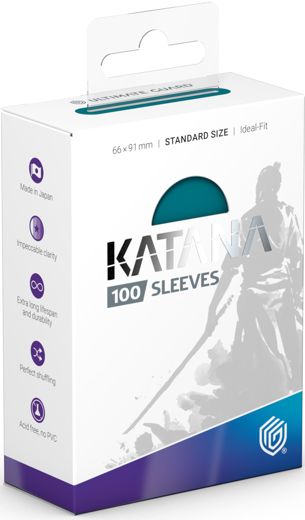 Ultimate Guard - Katana Sleeves - Standard Size - 100CT - Various Colors