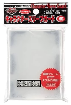KMC - Character Sleeve Guard - Silver - 60ct - (69 x 94mm)