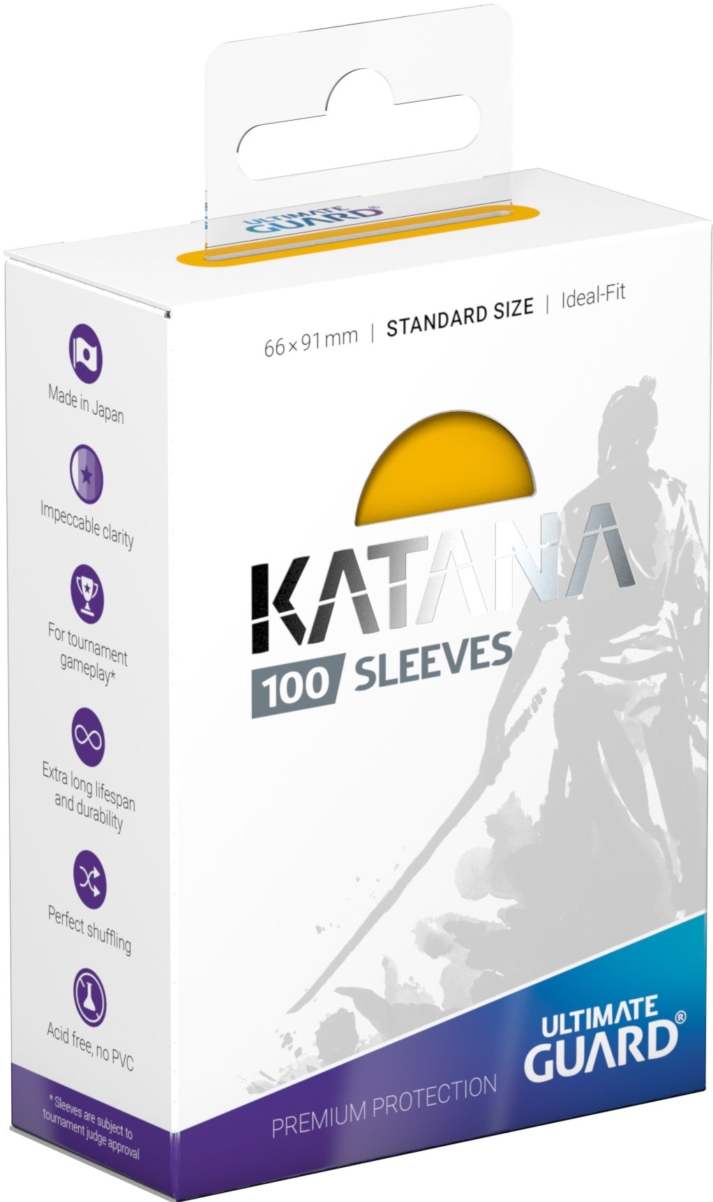 Ultimate Guard - Katana Sleeves - Standard Size - 100CT - Various Colors (Copy)