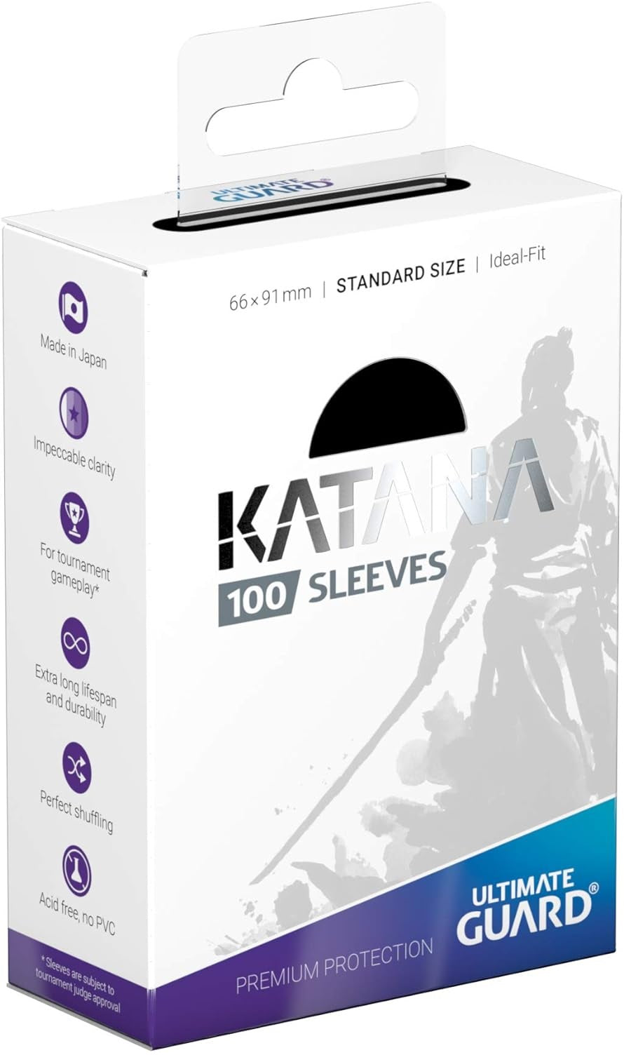 Ultimate Guard - Katana Sleeves - Standard Size - 100CT - Various Colors (Copy)