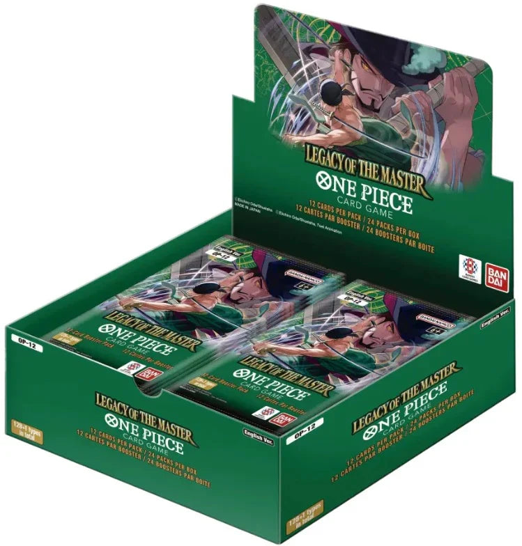 One Piece CG OP-12 Legacy of The Master Booster Box