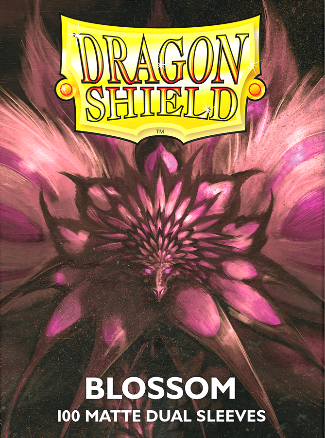 Dragon Shield - 100ct Standard Size - Dual Matte - Blossom