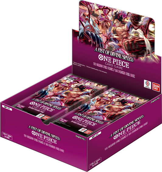 OP-11 One Piece A Fist of Divine Speed Booster Box