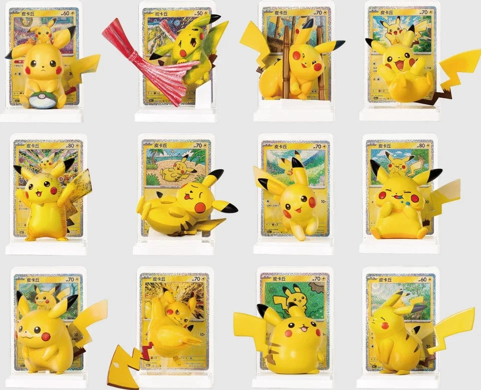 2026 Pokémon S-Chinese Dream Painting 30th Pikachu Figure Set Blind Box