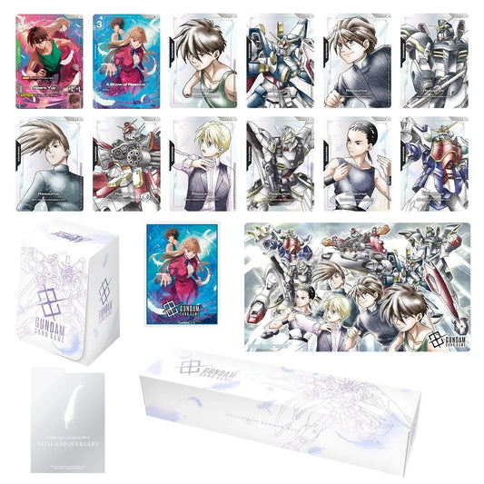 [PB01] Gundam Card Game Premium Accessory Set - Mobile Suit Gundam Wing - Gundam Promotional Cards (GCG-PR)
