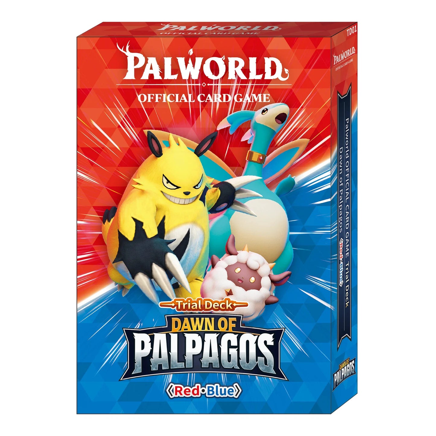 Palworld TCG: Dawn of Palpagos Red and Blue Trial Deck ETD01 Card Game