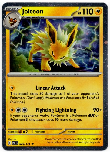 Jolteon (Cosmos Holo) 029/131  - Promo