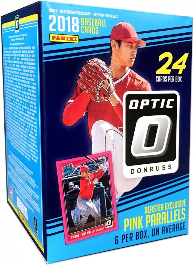 2018 Panini Donruss Optic Baseball Blaster Box